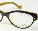 OGI Evolution 3067 439 Très Marron Foncé / Olive Lunettes Cadre 52 16 140mm - $96.12