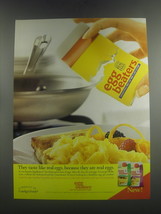 2002 ConAgra Egg Beaters Ad - They taste like real eggs, because they are real  - £13.82 GBP