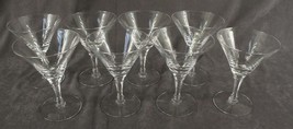 Vintage 8PC FOSTORIA Crystal STOCKHOLM Pattern Champagne Tall Sherbets 5.5&quot; - £39.16 GBP