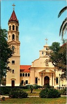 Roman Catholic Cathedral St Augustine Florida Postcard Unposted - £7.84 GBP