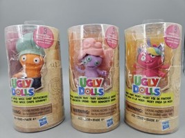 Lot of 3 Ugly Dolls Toys W/3 Surprises In Each New &amp; Sealed Hasbro 2019 - £19.76 GBP