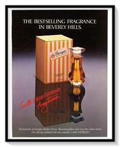 Giorgio Beverly Hills Perfume Print Ad Vintage 1984 Magazine Advertiseme... - £7.72 GBP