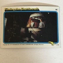 Star Trek 1979 Trading Card #62 Filming The Shuttlecraft William Shatner Kirk - £1.57 GBP