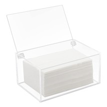 Acrylic Laundry Dryer Sheet Holder, Clear Dryer Sheets Container With Li... - $39.99