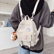 Travle School Backpacks Fashion Mini Backpack Women Kawaii Shoulder Bag for Teen - £21.93 GBP