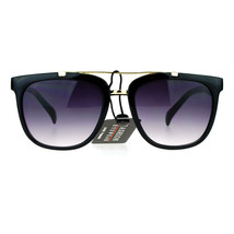 Vintage Retro Gafas de Sol Unisex Parte Superior Plana Barra Cuadrado Moda Gafas - £7.90 GBP