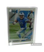 Jarrad Davis Detroit 2019 Desktop Display Frame Clear Magnetic Size 2.64... - $28.92