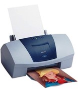 Canon S520 Color Bubble Jet photo Printer-Grey Color, Tested w/New Ink - $151.82 CAD