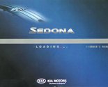 2011 Kia Sedona Owners Manual Guide Book [Paperback] Kia - $45.06