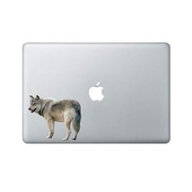 Wolf Design One Laptop Decal - 3.5&quot; tall x 4&quot; wide - £3.85 GBP