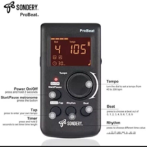Digital Metronome for Guitar Piano Drum and All Instruments with Timer, ... - $459.10 MXN