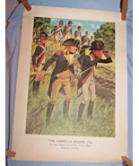 Military War Print The American Soldier, 1794-The Legion, Dragoon, Gener... - £7.12 GBP