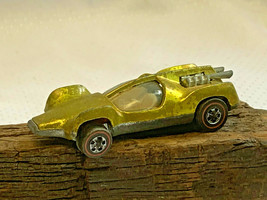 1969 Vtg Hot Wheels Redline Green Metallic Mantis 1:64 Diecast Car Mattel Toy - £23.99 GBP