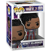 NEW SEALED 2022 Funko Pop Figure Marvel What If Infinity Killmonger - £15.45 GBP