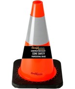 COLFC-180-6 Orange Traffic Cone with 6&quot; 3M Reflective Collar - $468.15 MXN