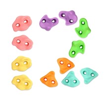 12Pcs Climbing Holds For Kids, Rock Wall Climbing Kit With Hardware For ... - $49.99