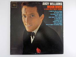 ANDY WILLIAMS Moon River &amp; Other Great Movie Themes 1962 Columbia CL-1809 - £1.57 GBP