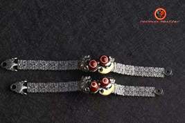 Pixiu dragon protection Feng Shui bracelet. Tibetan Sacred Agate &quot;DZI&quot; - £234.96 GBP