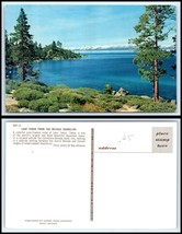 CALIFORNIA Postcard - Lake Tahoe From Nevada Shoreline O19 - $2.96