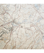 1945 Map USGS Topographic Ayer Massachusetts Antique Quadrangle TOPO21 - $729.90 MXN