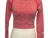 Victoria S Geheimnis Pink Active Nahtlos Langärmelig Sportbekleidung Obe... - £14.95 GBP