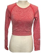 Victoria S Geheimnis Pink Active Nahtlos Langärmelig Sportbekleidung Obe... - £14.69 GBP
