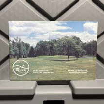 Findlay Hillcrest Ohio Golf Course Scorecard Pre Owned Vintage 1980s - $169.87 MXN