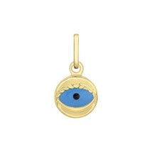 Carissima Gold 9 ct Yellow Gold with Enamel Evil Eye Charm Pendant  - $92.00