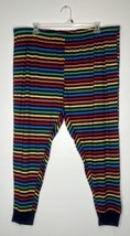 George Plus Women&#39;s Pinstripe Pajama Leggings Multicolor 3X - $13.99