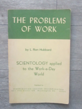 Scientology The Problems Of Work L. Ron Hubbard Distribution Ctr *RARE* P/B 1967 - £25.26 GBP