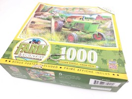 Master Pieces Farm &amp; Country Linen Jigsaw Puzzle 1000 Pieces - £15.68 GBP