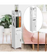 Bathroom Storage Cabinet 80x15.5x15CM Bathroom Toilet Furniture Cabinet ... - $26.89