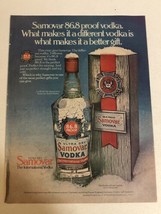 1976 Samovar Vodka Vintage Print Ad pa7 - £6.10 GBP