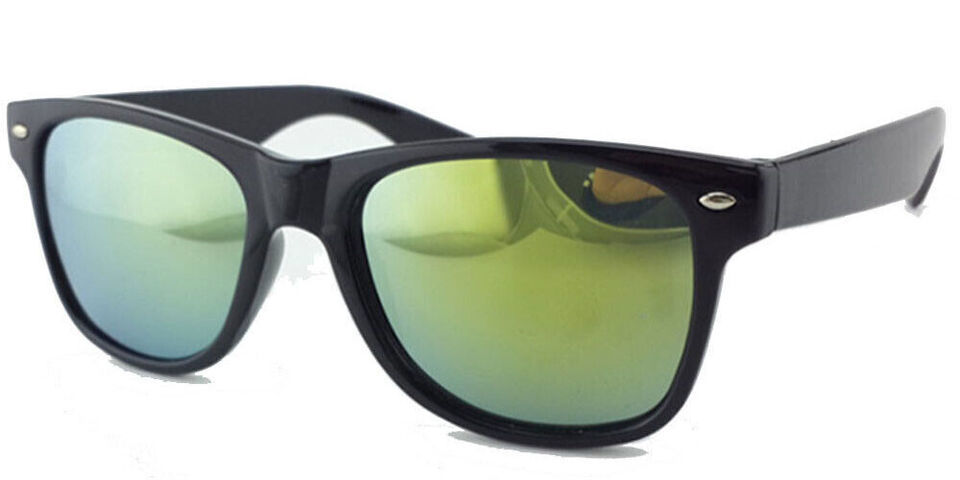 Primary image for Green Gold Mirror Style Sunglasses for Men/Women