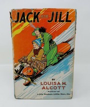 Jack and Jill Louisa M Alcott Goldsmith Publishing Company 1930s Edition HC/DC - £11.38 GBP