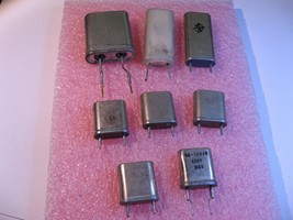 Grab-Bag Crystal Communications Application Vintage - Used Pulls Qty 8 - £8.06 GBP