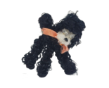 VINTAGE 1963 REMCO JUDY LITTLECHAP BLACK POODLE PUPPY DOG - $37.05