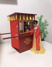 1:6 Chinese Palanquin Only for 1/6 Scale Doll / Art / Decoration - $1,848.20 MXN