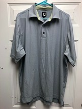 Mens FJ Golf Shirt, Grey, L - $19.79