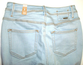 New NWT Womens 6 Soma Prana Jeans Denim Light Wash Blue Stretch 28 X 30 Skinny - £149.56 GBP