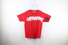 Vintage 90s Element Skateboards Mens Large Faded Spell Out Jumbo Print T-Shirt - £39.65 GBP