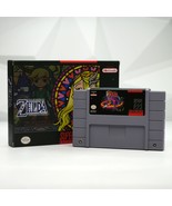The Legend of Zelda: Goddess of Wisdom SNES Game Cartridge Retro Box &amp; C... - $68.76 CAD