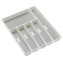 Madesmart 6-Compartment Cutlery Tray - White - £30.18 GBP
