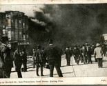 Looking Up Market St.San Francisco CA During 1906 Fire UDB Postcard C14 - $10.84