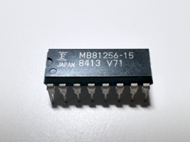 1X MB81256-15 FUJITSU 256K DRAM 256K x 1-bit Dynamic RAM 150ns Memory IC... - $6.50