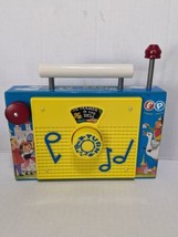 Fisher Price TV Radio Musical Toys Preschool Pretend Play 2009 Vintage Works 5&quot; - £12.15 GBP