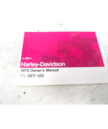 1978 SS/SXT 125 Harley Davidson Aermacchi AMF Owners Manual OEM - €29,73 EUR