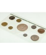 1975 Frankreich Beweis 9 Münze Set Sammlung IN Kunststoff W / Etui &amp; COA Km - $1,584.19 MXN