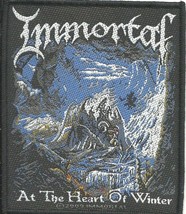 IMMORTAL at the heart of 2009 - WOVEN SEW ON PATCH - official - no longer made - £6.67 GBP