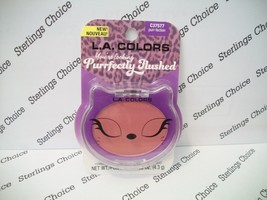 L.A. Colors You&#39;re Looking Purrfectly Flushed Powder Blush #C37577 Purr-... - €9,01 EUR